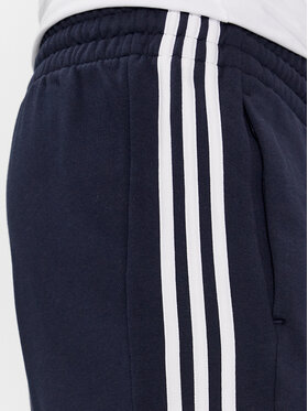 Adidas Sportske Kratke Hlače Essentials French Terry 3-Stripes Shorts IC9436 Plava Regular Fit