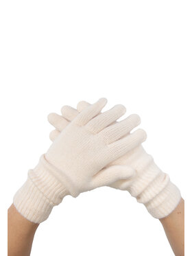 ALLORA BE UNIQUE ALLORA BE UNIQUE Guanti z bawełną Écru