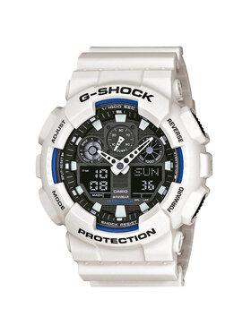 G-Shock G-Shock Zegarek GA-100B-7AER Biały