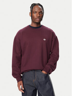 adidas adidas Sweatshirt Trefoil Essentials LL1046 Dunkelrot Regular Fit