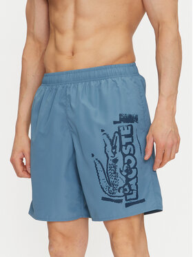 Lacoste Lacoste Σορτς κολύμβησης MH9135 Μπλε Regular Fit