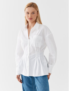 Hugo Hugo Marškiniai 50496327 Balta Slim Fit
