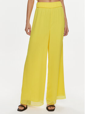 Patrizia Pepe Patrizia Pepe Hlače 2P1584/A061-Y447 Žuta Wide Leg