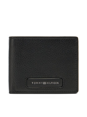 Tommy Hilfiger Tommy Hilfiger Μεγάλο Πορτοφόλι Ανδρικό Th Monogram Mini Cc Wallet AM0AM13251 Μαύρο