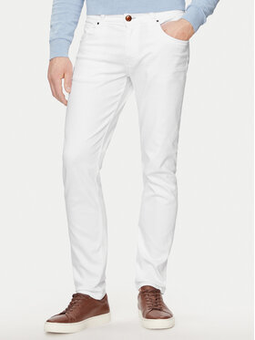 Bugatti Bugatti Jeans 3108D 56696A Bianco Slim Fit