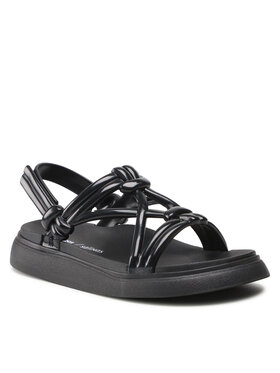 Melissa Melissa Sandały Papete Essential Sand 33513 Czarny