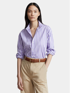Polo Ralph Lauren Polo Ralph Lauren Košeľa Ls Rmsy St 211910743005 Fialová Regular Fit
