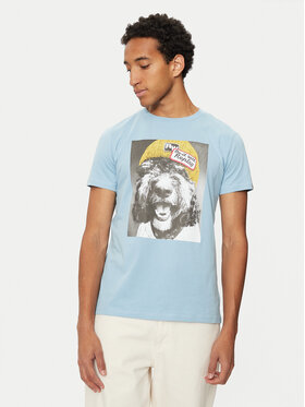 REPLAY REPLAY T-Shirt M6951 .000.2660 Niebieski Regular Fit