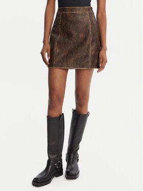 Guess Guess Gonna in similpelle W5YD46 WHDI0 Marrone Regular Fit