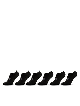 Under Armour Under Armour Unisex pėdučių komplektas (6 poros) Ua Essential No Show 6Pk 1382611-001 Juoda