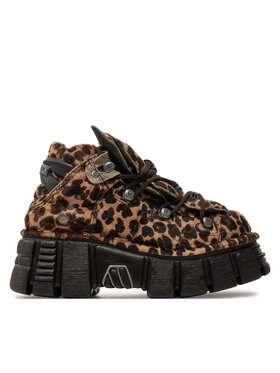 NEW ROCK NEW ROCK Sneakersy M-106-C114 Hnedá