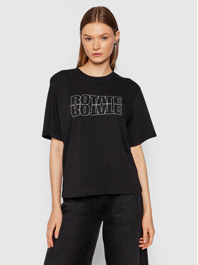 ROTATE ROTATE T-shirt Aster Tee RT444 Crna Loose Fit