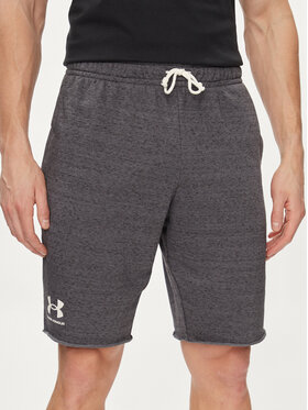 Under Armour Under Armour Szorty sportowe Ua Rival Terry Short 1361631-025 Szary Fitted Fit