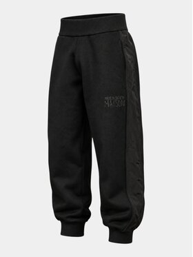 MADE BY SOCIETY MADE BY SOCIETY Spodnie materiałowe VAMP - P37524 Czarny Basic Fit