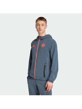 adidas adidas Kurtka wielofunkcyjna 152637 Szary Slim Fit