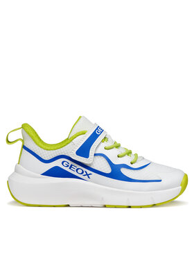 Geox Geox Sneakersy J Pro-Ran Boy J65P7F 01454 C0293 S Biały