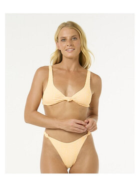 Rip Curl Rip Curl Góra od bikini La Joya Tall Knot Trilange Pomarańczowy