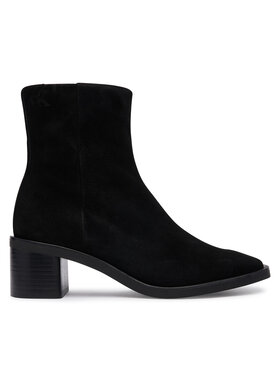 Calvin Klein Calvin Klein Stiefeletten Block Heel Ank Boot Suede HW0HW03221 Schwarz