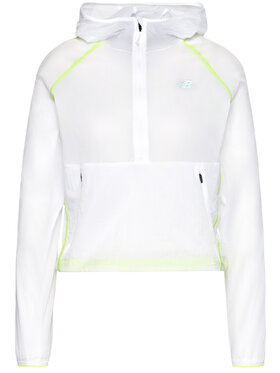 New Balance New Balance Tehniline pluus WJ01268 Valge Relaxed Fit