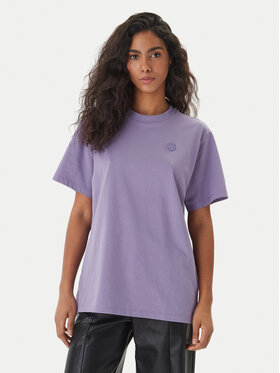 HUGO HUGO T-Shirt Vintage 50518139 Fioletowy Relaxed Fit
