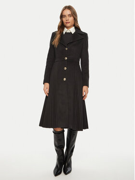 Rinascimento Rinascimento Демісезонний плащ CFC0121913003 Чорний Regular Fit
