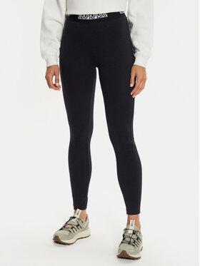 Napapijri Napapijri Leggings M-Box Logo NP0A4HZ7 Crna Slim Fit