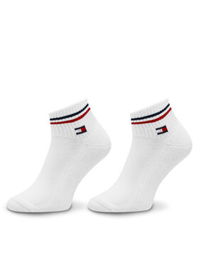 Tommy Hilfiger Tommy Hilfiger Σετ 2 ζευγάρια κοντές κάλτσες unisex 701228177 Λευκό