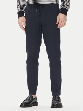 Bugatti Bugatti Chino nohavice 1950 76210C Tmavomodrá Slim Fit