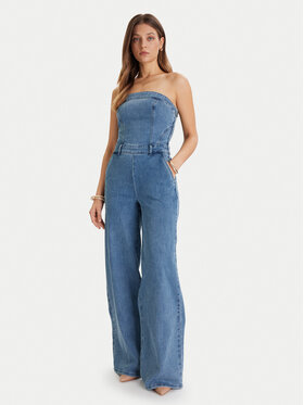 Guess Guess Kombinezons W5BD1F D4LU0 Zils Regular Fit