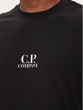 C.P. Company T-shirt 17CMTS167A005100W Crna Regular Fit