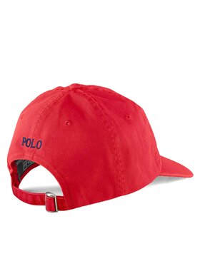 Polo Ralph Lauren Polo Ralph Lauren Kepurė su snapeliu 211912843022 Raudona