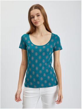 Orsay Orsay T-Shirt 159265-861000__L Kolorowy Regular Fit