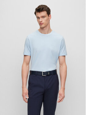 BOSS Boss Тишърт Thompson 50468347 Светлосиньо Regular Fit