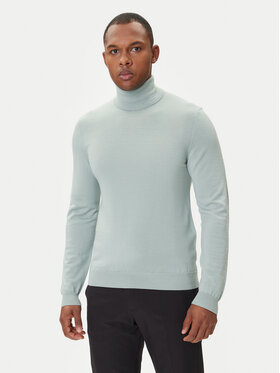HUGO HUGO Džemper San Thomas-M 50474174 Zelena Regular Fit