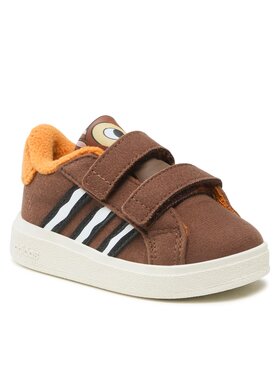 adidas adidas Buty adidas Grand Court x Disney Chipmunks Shoes Kids IG0452 Brązowy