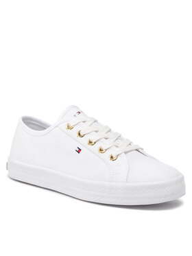 Tommy Hilfiger Tenis Superge Essential Nautical Sneaker FW0FW06512 Bela