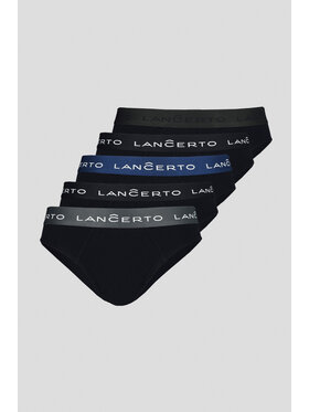 Lancerto Lancerto Komplet 5 par slipów NBI073224000009 Czarny
