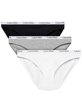 Calvin Klein Underwear Calvin Klein Underwear Sada 3 kusů klasických kalhotek 000QD3588E Barevná