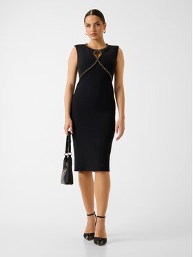 Marciano Guess Marciano Guess Коктейлна рокля 6RGK18 9373Z Черен Regular Fit