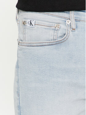 Calvin Klein Jeans Jeans Hlače J30J324850 Svetlo Modra Skinny Fit