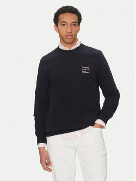 Tommy Hilfiger Tommy Hilfiger Bluză Stack MW0MW38673 Bleumarin Regular Fit