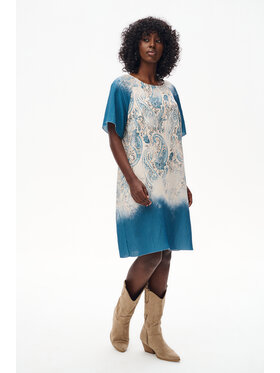 blue shadow blue shadow Sukienka codzienna Malajka Niebieski Regular Fit
