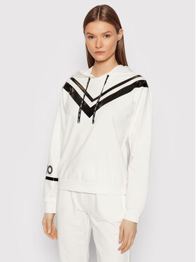 Liu Jo Sport Liu Jo Sport Mikina TA2187 F0090 Biela Regular Fit