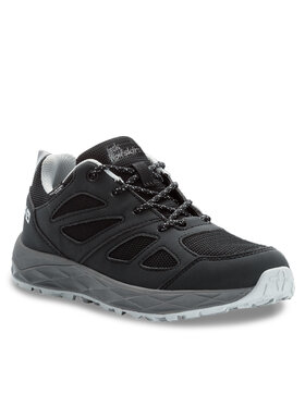 Jack Wolfskin Trekking čevlji Woodland 2 Texapore Low 4059811 Črna