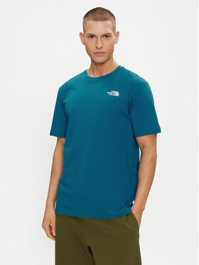 The North Face The North Face T-Shirt Redbox NF0A87NV Μπλε Regular Fit