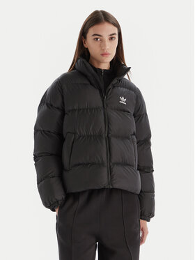 adidas adidas Zimní bunda adicolor JD0420 Černá Regular Fit