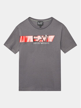 EA7 Emporio Armani EA7 Emporio Armani T-Shirt 3RBT65 BJ02Z 1977 Grau Regular Fit