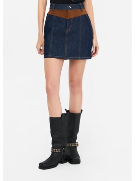 Liu Jo Liu Jo Gonna di jeans UF5085DS07377000 Celeste Regular Fit