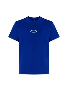 Oakley Oakley T-Shirt FOA405444 Niebieski Regular Fit