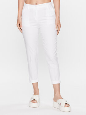 Sisley Chinos kelnes 4ED4LF00R Balta Slim Fit